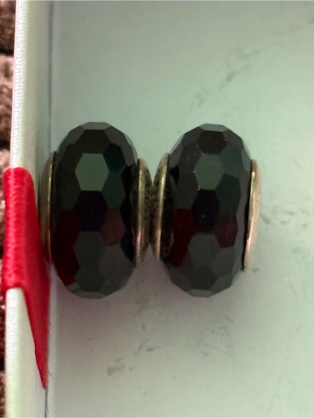 Two Black muranos